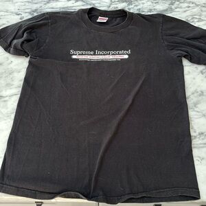 Supreme black shirt size S